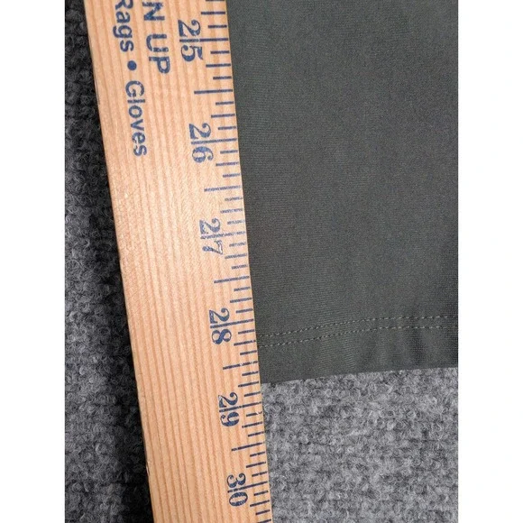 Lululemon ABC Pant Slim 32 Warpstreme Dark Olive Green Grey LM5972S Mens 32x28.5 - Picture 3 of 7